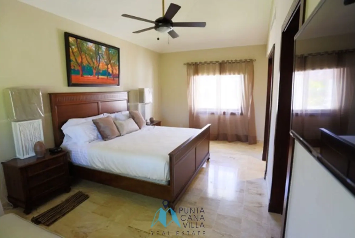 Punta Cana Four bedroom furnished villa for sale in Tortuga By