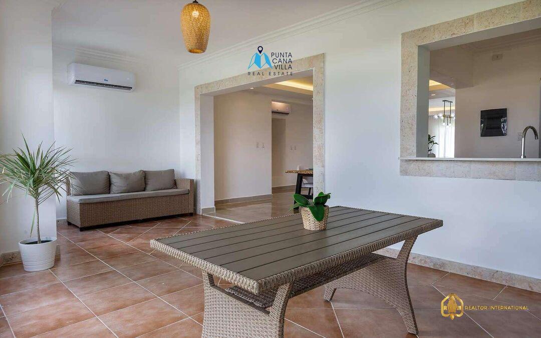 Condos for sale in Bavaro Punta Cana One bedroom apartment with views of the pool ID