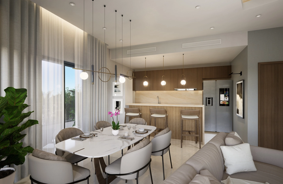 ID A two bedroom condo for sale at Circle Residences situated in the beautiful Cap Cana of the Dominican Republic