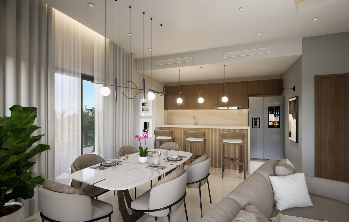 ID A two bedroom condo for sale at Circle Residences situated in the beautiful Cap Cana of the Dominican Republic