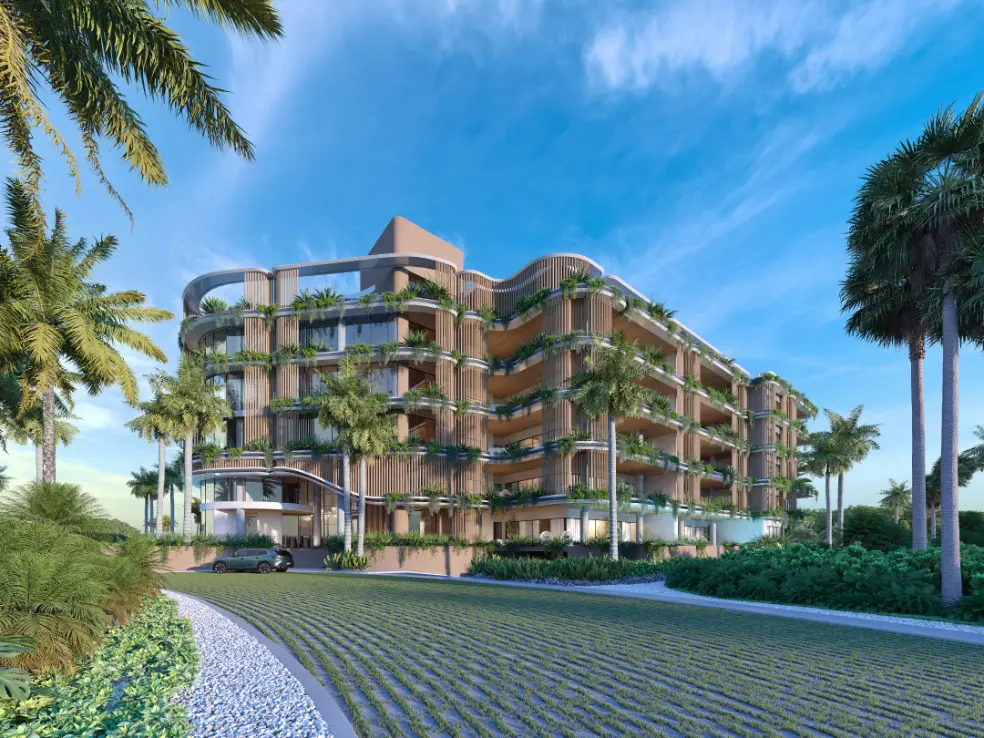 ID , Palm Beach Residences, Three Bedroom Apartment For Sale In Cap Cana ()