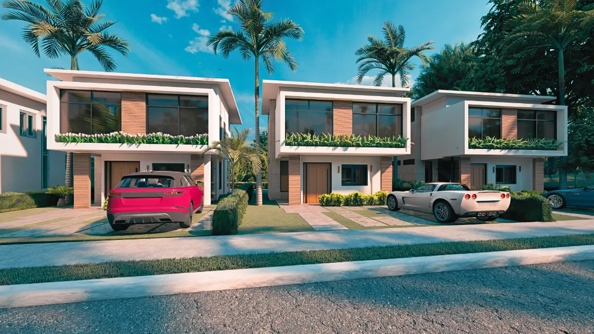 ID Costa Dorada Three Bedroom Villa For Sale In Watercana Country Residences Villas Punta Cana