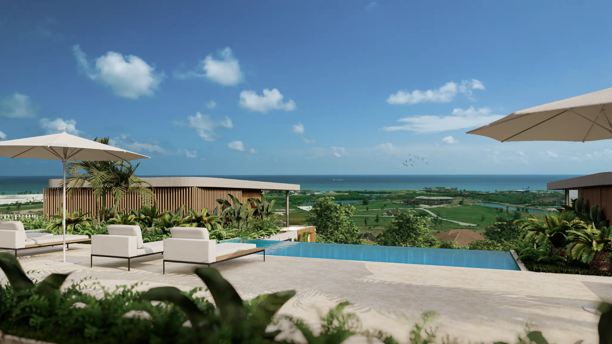 ID , Danzza luxury Residences, One Bedroom Penthouse For Sale In Cap Cana ()