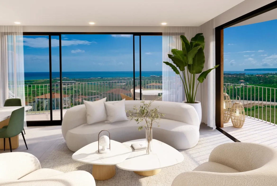 ID , Danzza luxury Residences, One Bedroom Penthouse For Sale In Cap Cana ()