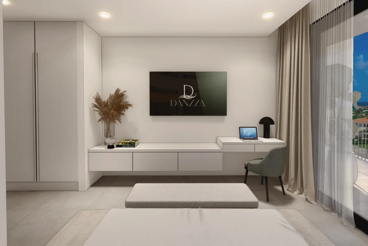 ID , Danzza luxury Residences, One Bedroom Penthouse For Sale In Cap Cana ()