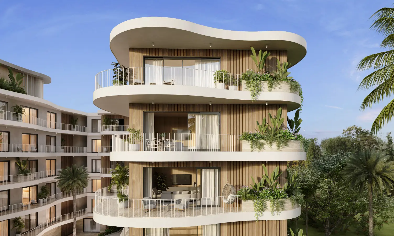 ID , Danzza luxury Residences, One Bedroom Penthouse For Sale In Cap Cana ()