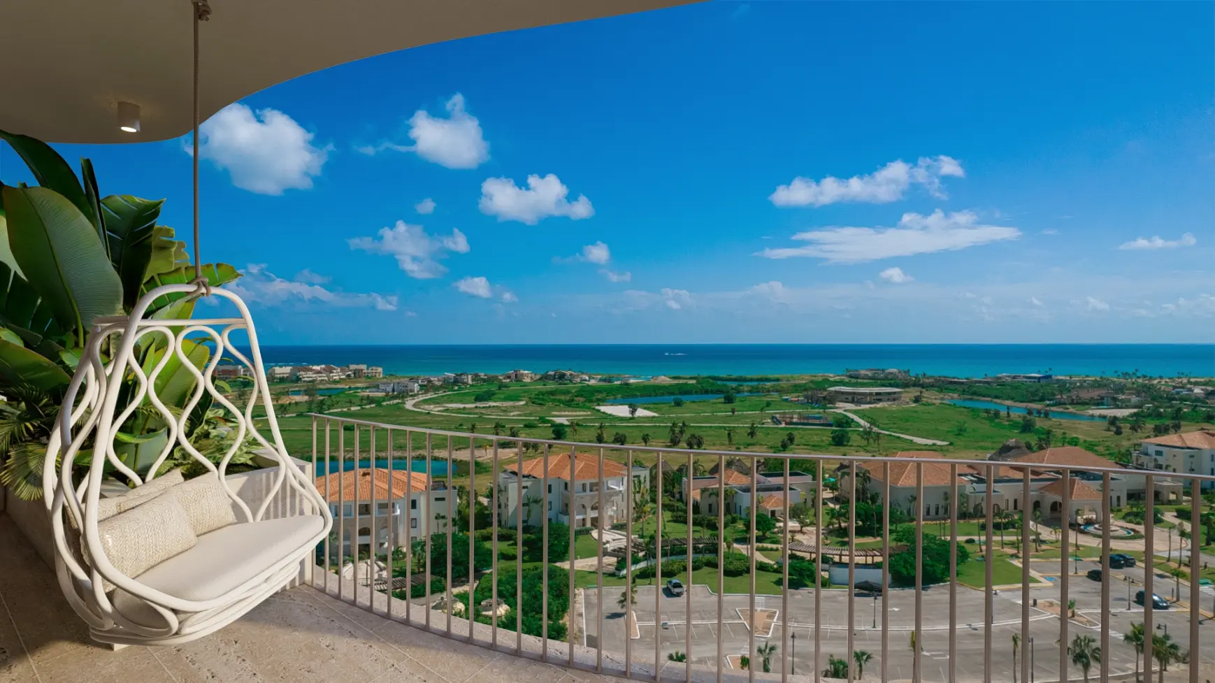 ID , Danzza luxury Residences, One Bedroom Penthouse For Sale In Cap Cana ()