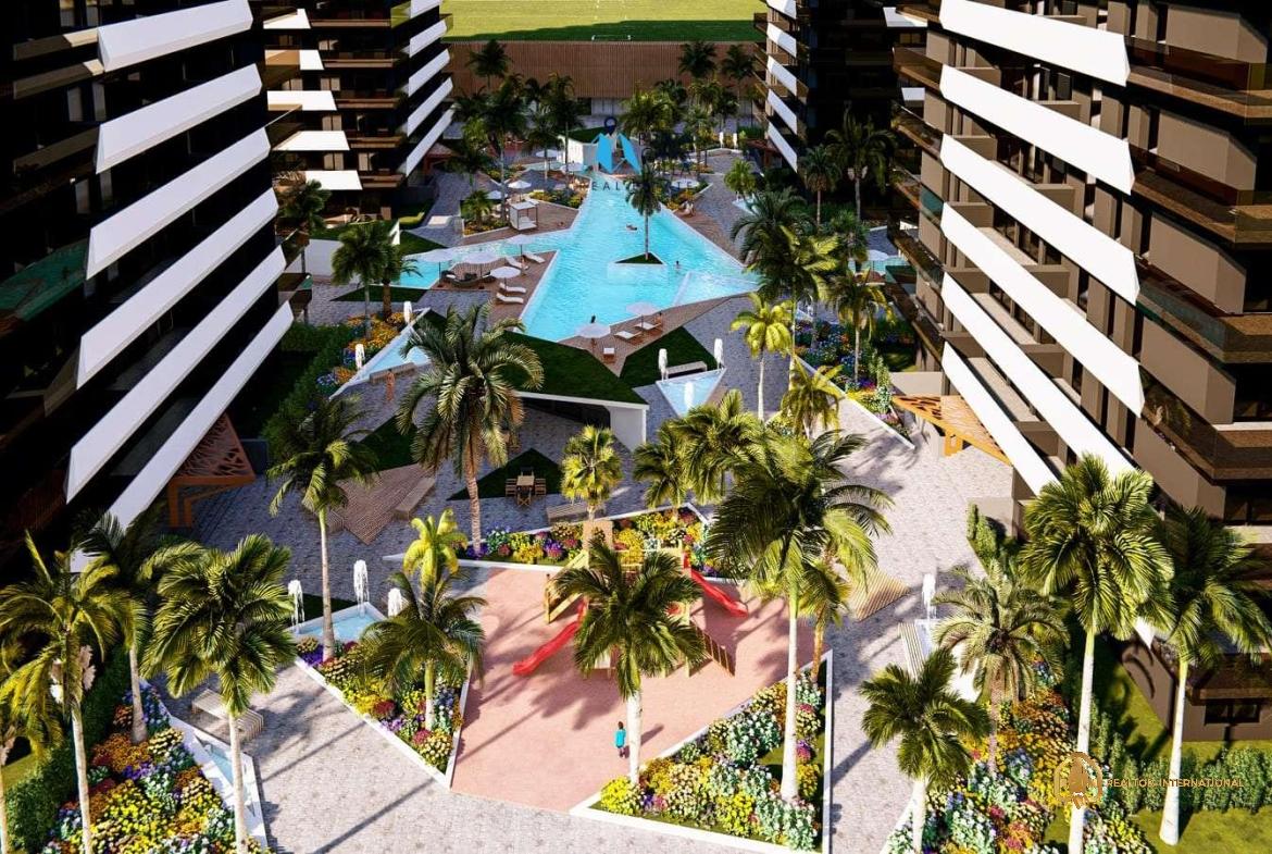 Veron Punta Cana condos for sale in Ville Larimar two bedroom