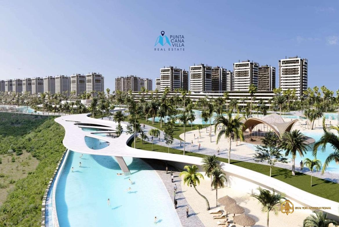 Veron Punta Cana condos for sale in Ville Larimar two bedroom