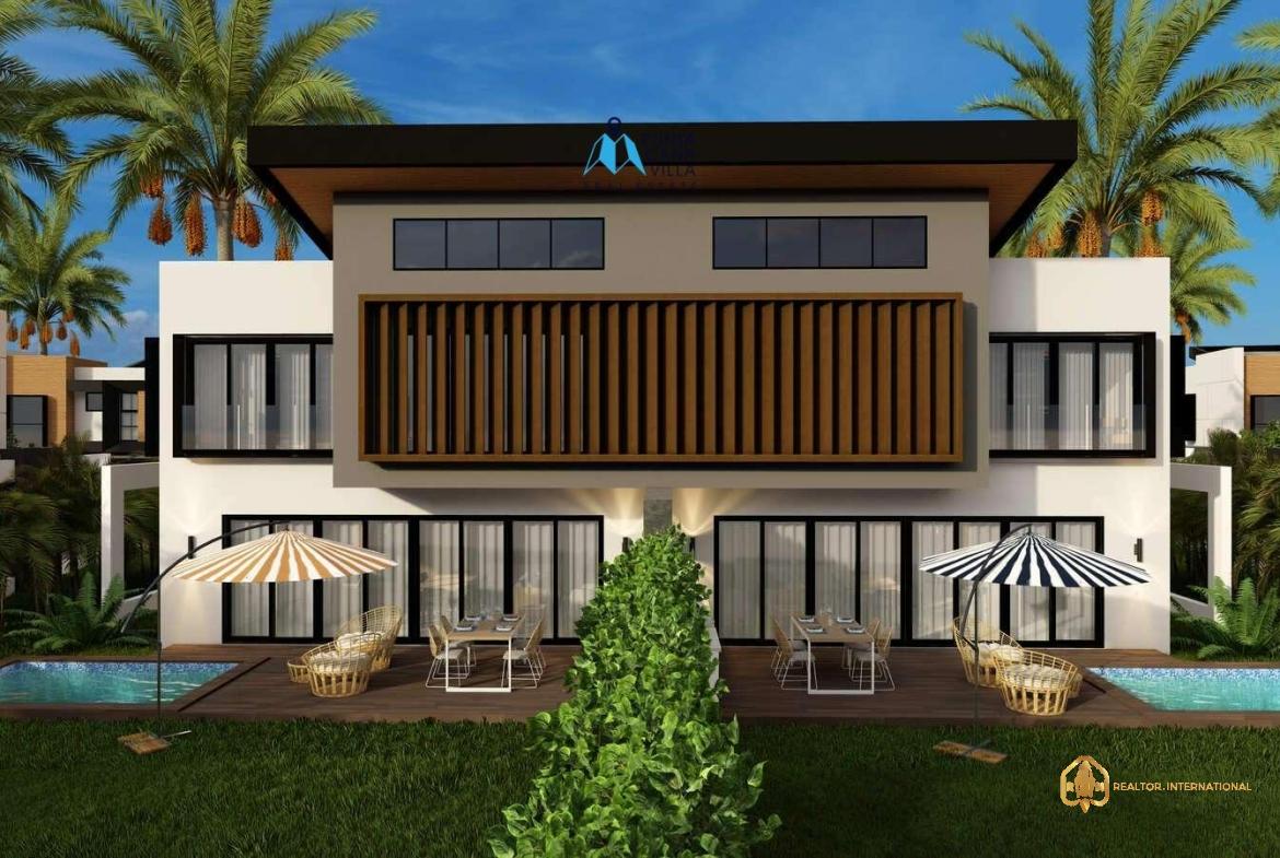 ID Cap Cana villas for sale in Las Iguanas Golf Residences Three bedroom villa on the eastern shores of DR