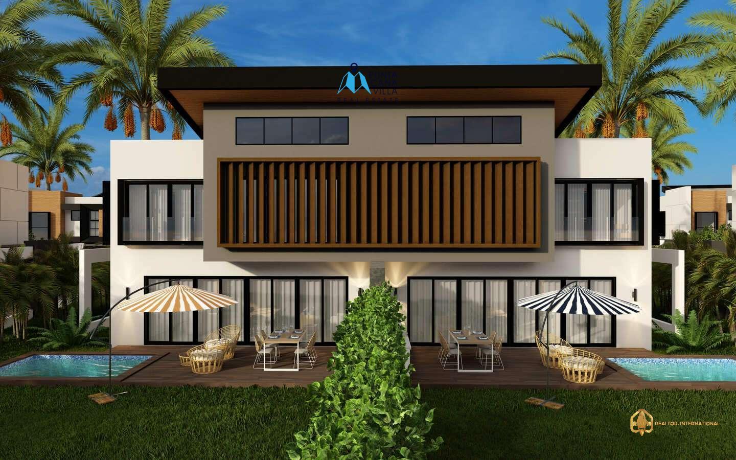 ID Cap Cana villas for sale in Las Iguanas Golf Residences Three bedroom villa on the eastern shores of DR