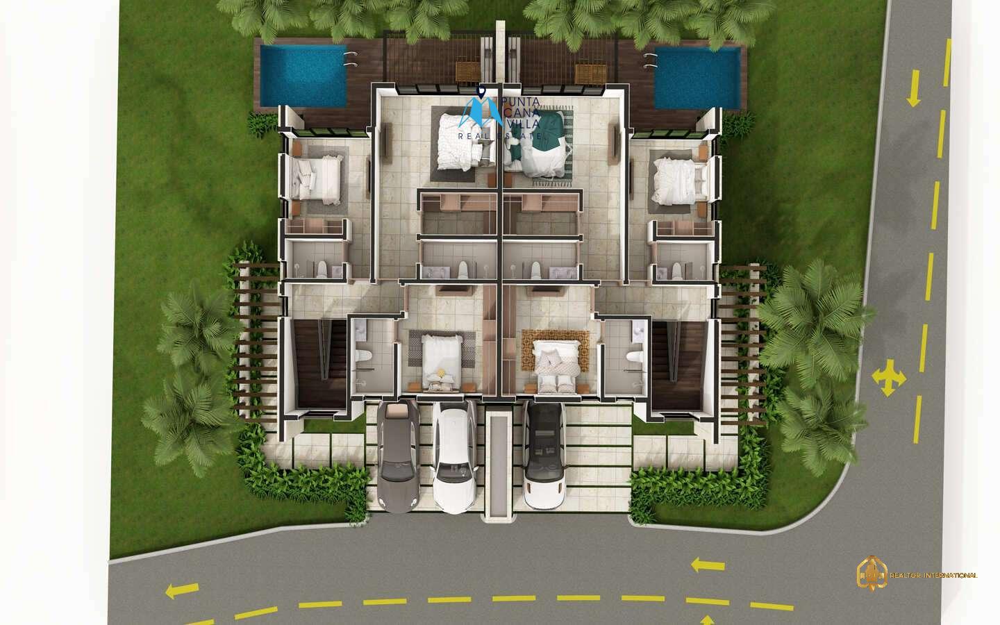 ID Cap Cana villas for sale in Las Iguanas Golf Residences Three bedroom villa on the eastern shores of DR ID Cap Cana villas for sale in Las Iguanas Golf Residences Three bedroom villa on the eastern shores of DR