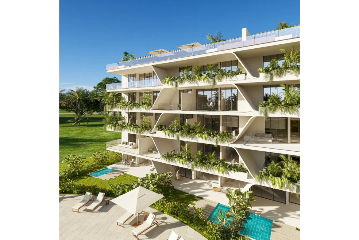 ID Coral Lake Resort One Bedroom Apartment For Sale In Cap Cana with views of the Lake