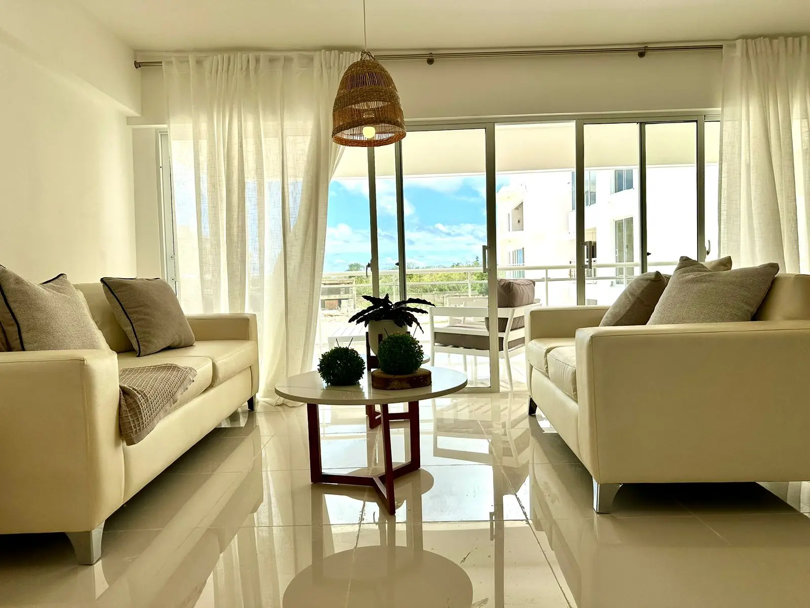 ID Punta Hermosa Residence. Stylish two bedroom apartment available for purchase in Punta Cana