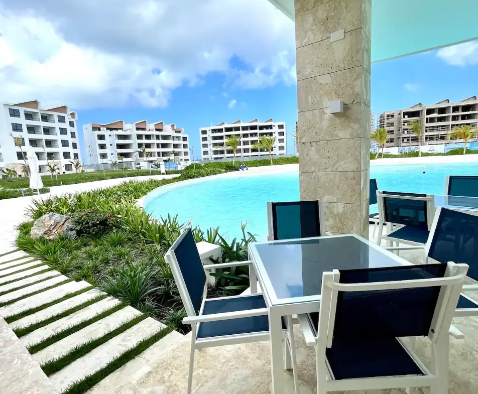 ID The Beach One Bedroom Apartment For Sale In Downtown Punta Cana With Terrace