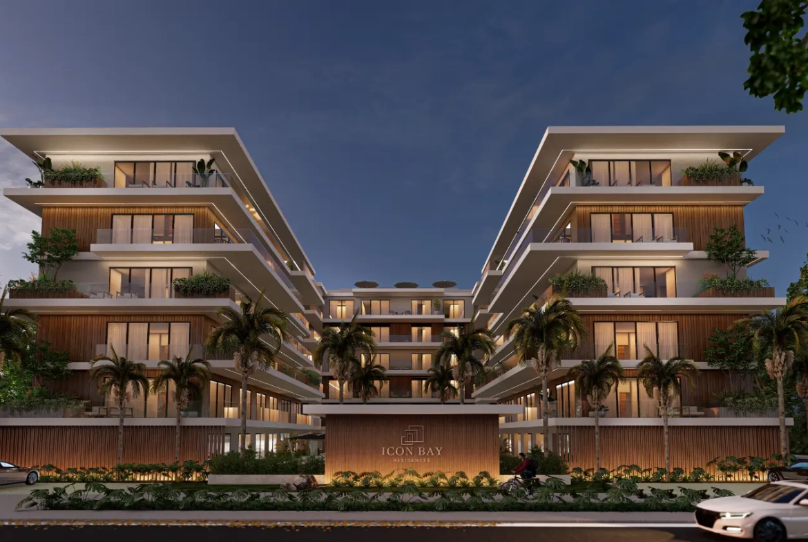 ID Icon Bay One Bedroom Condo For Sale In Cap Cana With Lobby