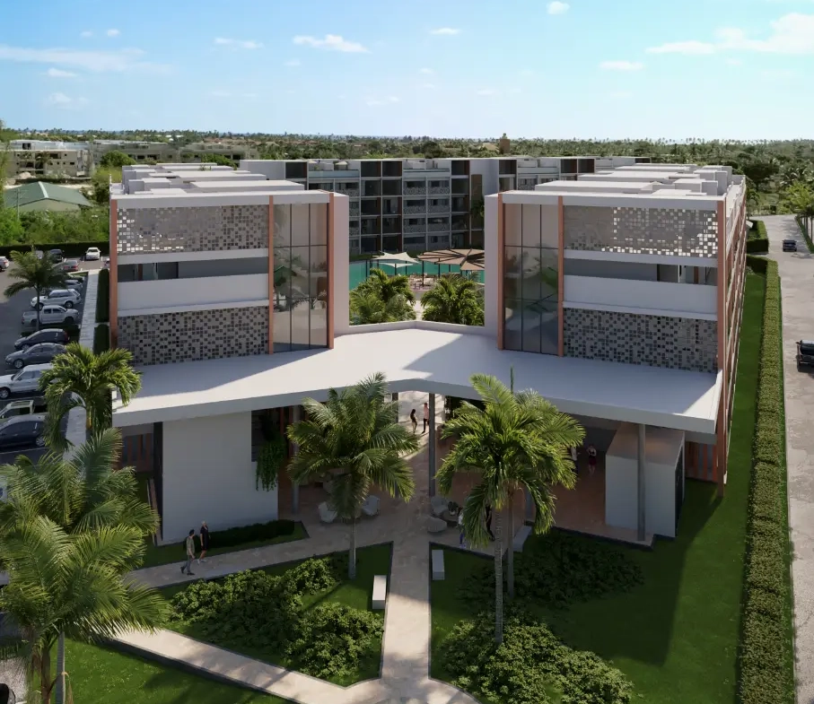 ID Discover Tranquil Living Two Bedroom Penthouse for Sale at Mystiq Wave White Sands Punta Cana Overlooking Pool Views