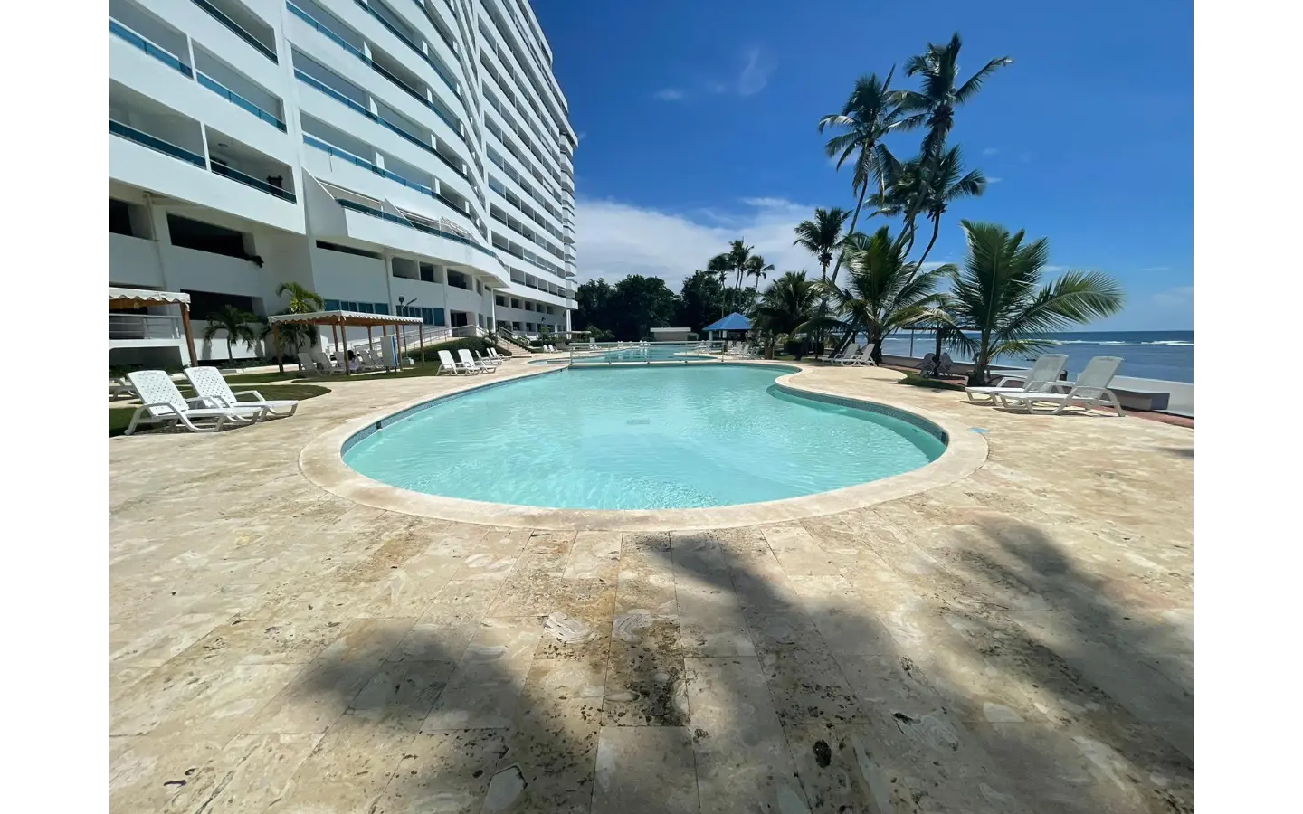 ID , Las Olas, Two Bedroom Apartment For Sale In Juan Dolio With Terrace ()