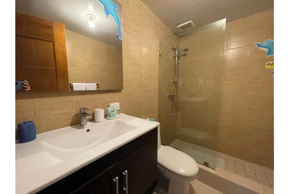 ID , Las Olas, Two Bedroom Apartment For Sale In Juan Dolio With Terrace ()