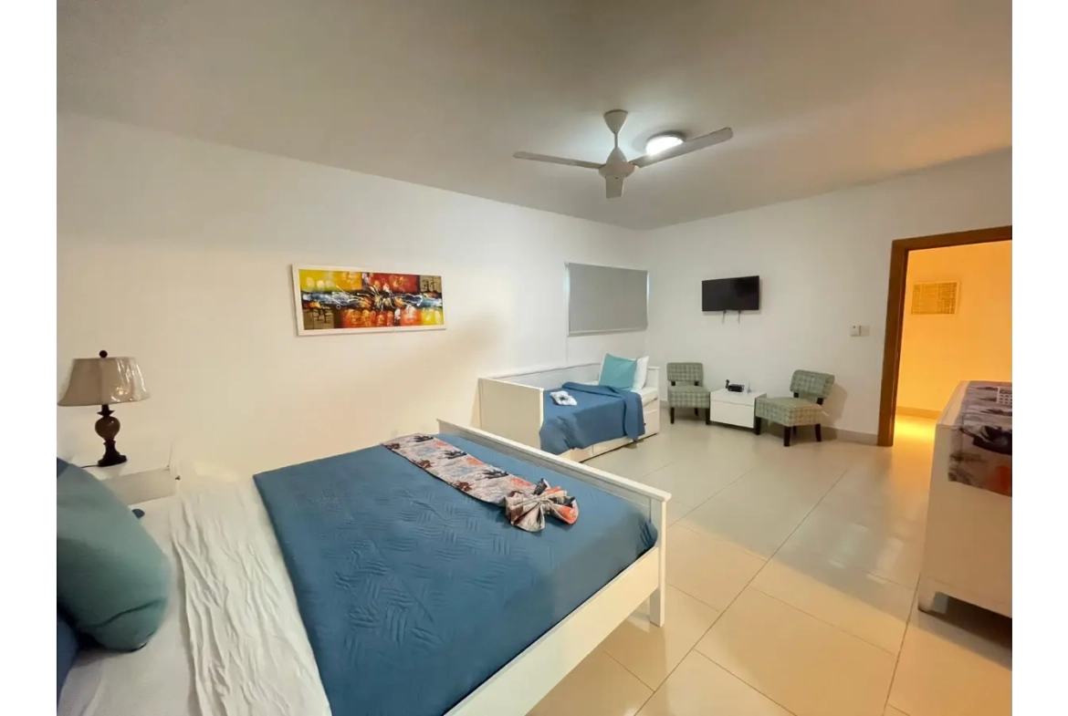 ID , Las Olas, Two Bedroom Apartment For Sale In Juan Dolio With Terrace ()