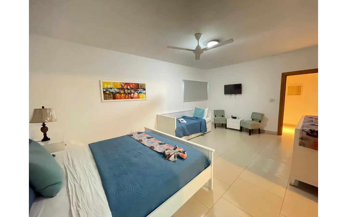 ID , Las Olas, Two Bedroom Apartment For Sale In Juan Dolio With Terrace ()