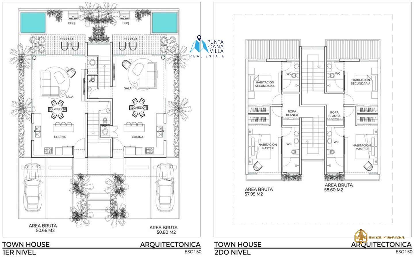 Downtown one bedroom townhouse for sale in Tropical Beach Residences Downtown one bedroom townhouse for sale in Tropical Beach Residences