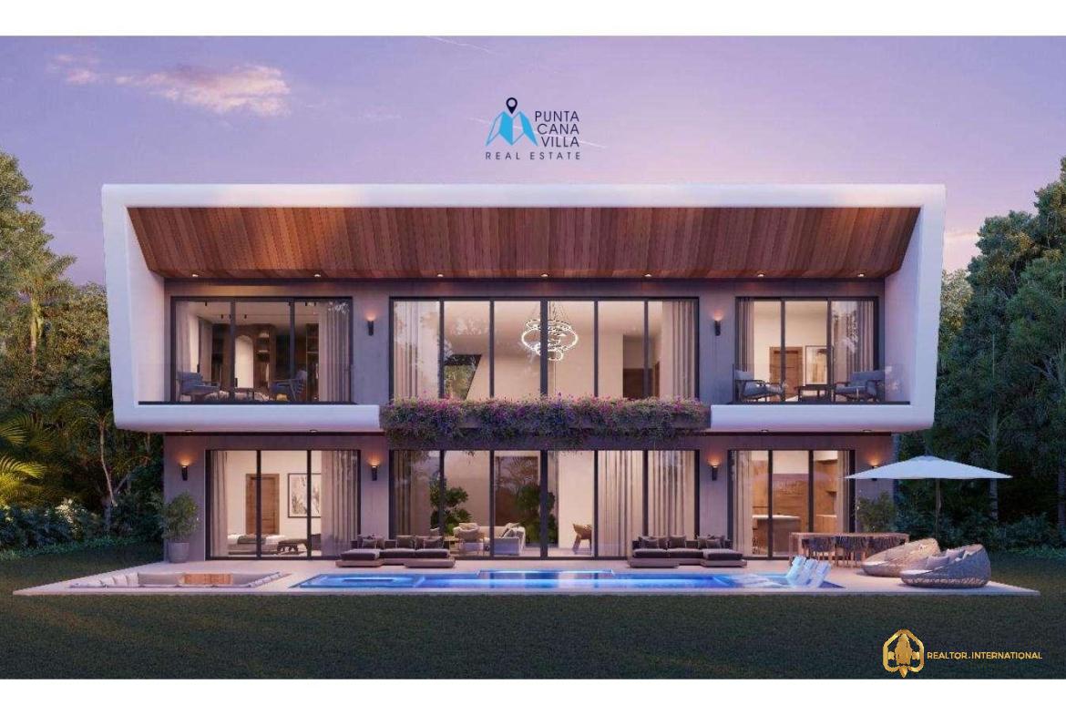 Caleton Residences Five Bedroom Villa For Sale In Cap Cana