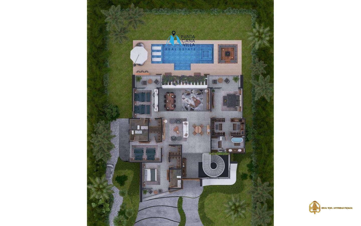 Caleton Residences Five Bedroom Villa For Sale In Cap Cana Caleton Residences Five Bedroom Villa For Sale In Cap Cana