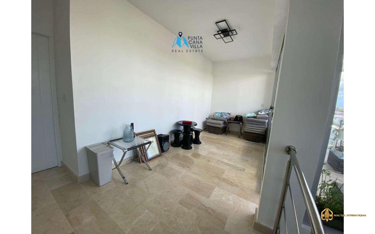 Three bedroom furnished penthouse for sale in Punta Cana Village Three bedroom furnished penthouse for sale in Punta Cana Village