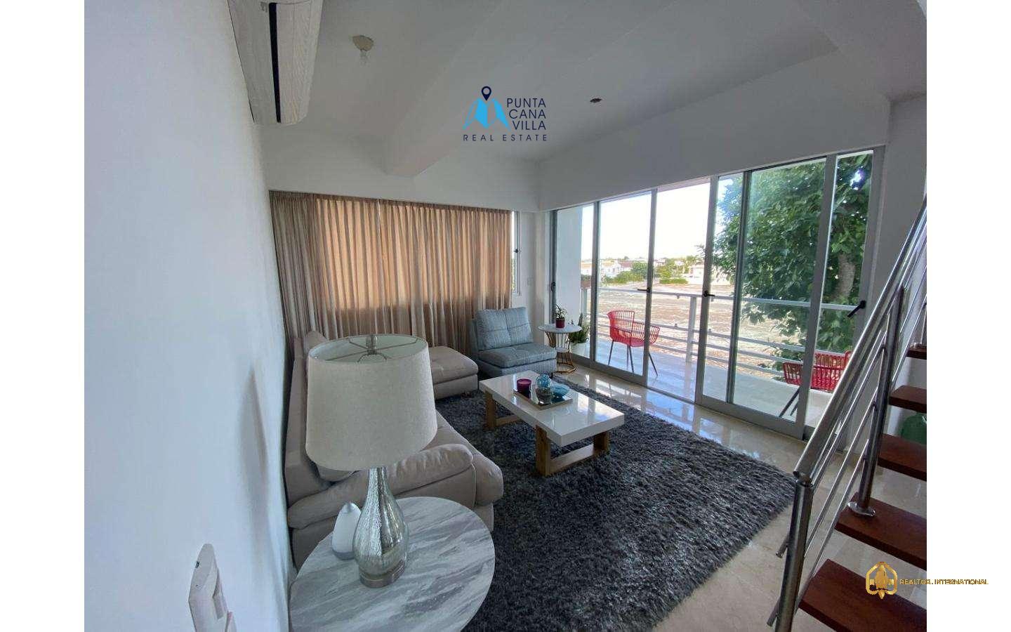 Three bedroom furnished penthouse for sale in Punta Cana Village Three bedroom furnished penthouse for sale in Punta Cana Village