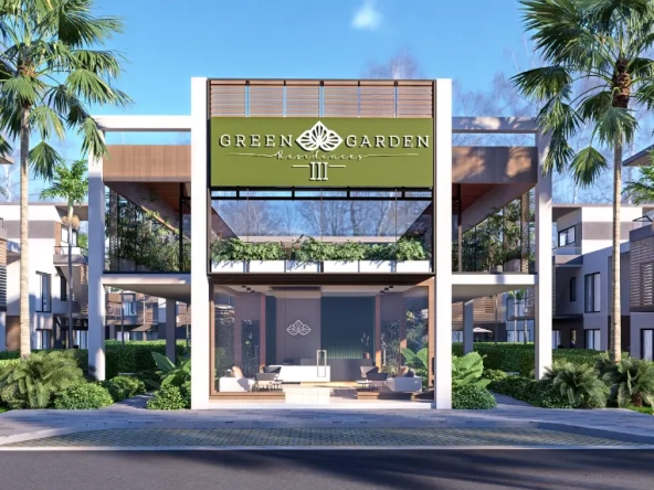 ID Spacious Two Bedroom Apartment for Sale in Green Garden III, Vista Cana, Punta Cana ()