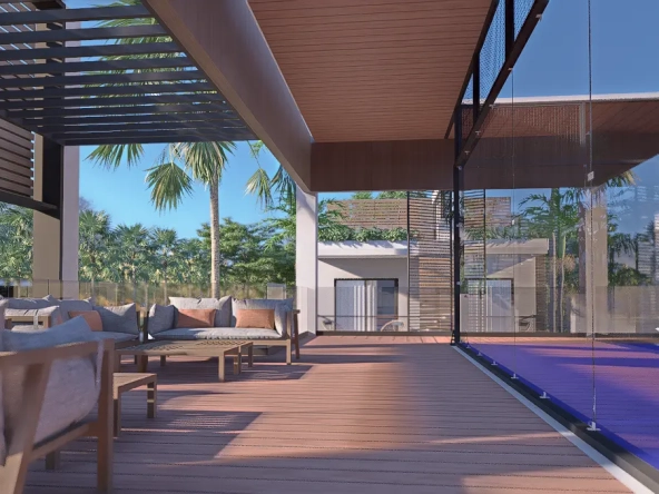 ID Two Bedroom Penthouse Available for Purchase at Green Garden III, Vista Cana, Punta Cana ()