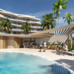 Las Iguanas: Elegant Three-Bedroom Apartment with Jacuzzi for Sale at Crystal Garden, Cap Cana