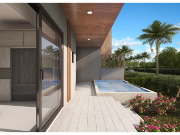 One-Bedroom Penthouse with Ocean Views for Sale at Cana Essence in Ciudad Las Canas, Cap Cana