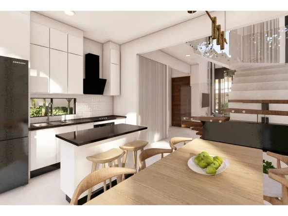 ID Three Bedroom Villa with Patio for Sale in Downtown Punta Cana – Cascais ()