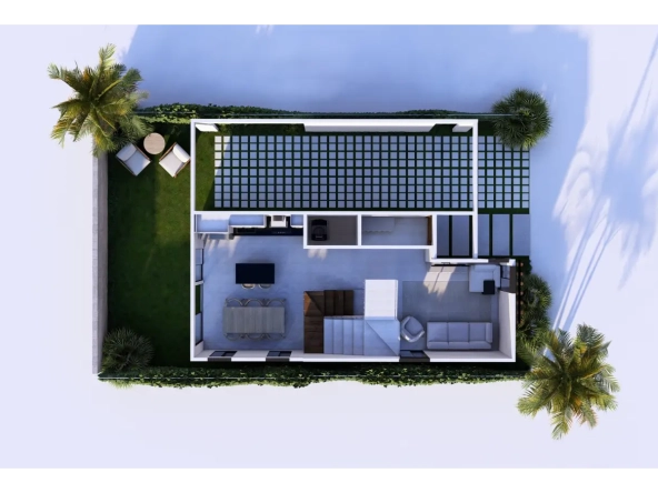 ID Three Bedroom Villa with Patio for Sale in Downtown Punta Cana – Cascais ()
