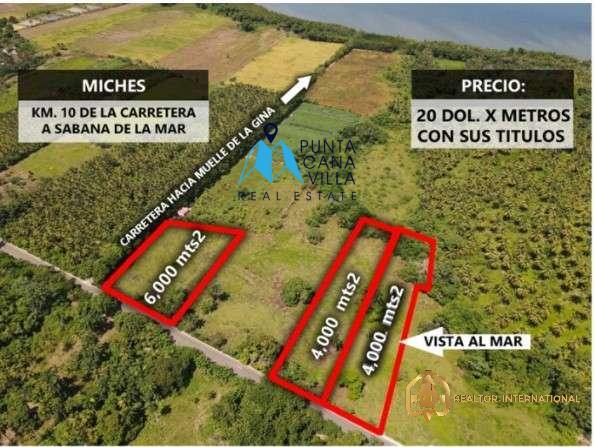 ID Land for Sale in Miches – , m² Lot Available ()