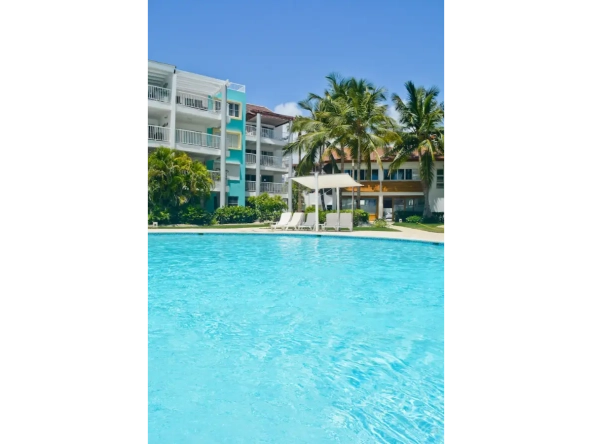 ID Beachfront Two Bedroom Condo for Sale in Playa Turquesa, Punta Cana ()