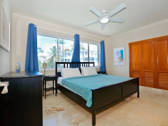 ID Beachfront Two Bedroom Condo for Sale in Playa Turquesa, Punta Cana ()