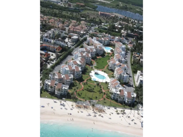 ID Beachfront Two Bedroom Condo for Sale in Playa Turquesa, Punta Cana ()