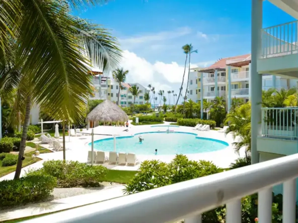ID Beachfront Two Bedroom Condo for Sale in Playa Turquesa, Punta Cana ()