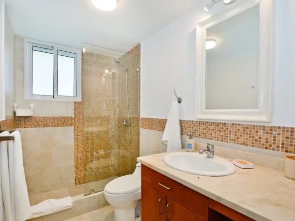 ID Beachfront Two Bedroom Condo for Sale in Playa Turquesa, Punta Cana ()