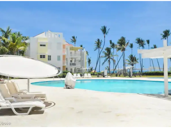 ID Beachfront Two Bedroom Condo for Sale in Playa Turquesa, Punta Cana ()