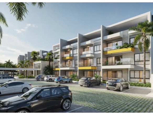 One-Bedroom Apartment with Balcony for Sale at LM3 Residences, Punta Cana