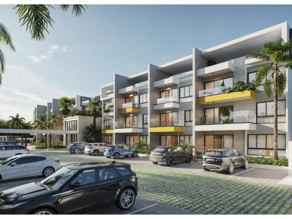 One-Bedroom Apartment with Balcony for Sale at LM3 Residences, Punta Cana