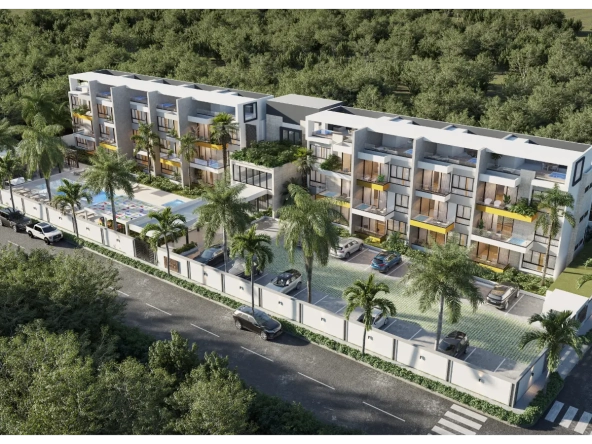 ID One Bedroom Apartment with Balcony for Sale at LM Residences, Punta Cana ()