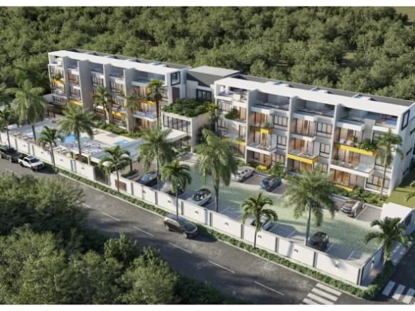 Two-Bedroom Apartment with Garden Views for Sale at LM3 Residences, Punta Cana