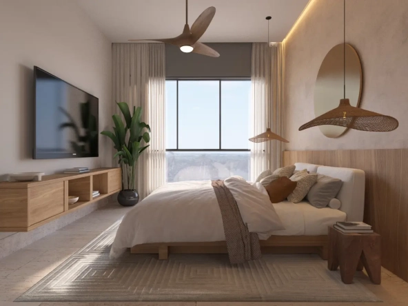 ID One Bedroom Condo for Sale at Solea, Zabela Beach, Macao, Punta Cana – Stunning Pool View ()
