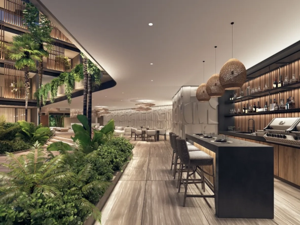 ID Naviva Residences – Stylish One Bedroom Apartment with Studio for Sale in Downtown Punta Cana ()
