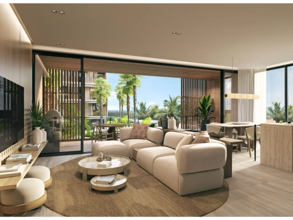 ID Naviva Residences – Stylish One Bedroom Apartment with Studio for Sale in Downtown Punta Cana ()